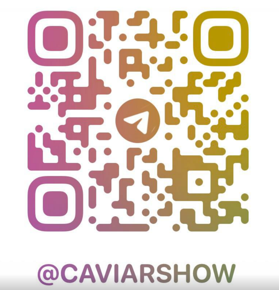 Telegram QR CAVIARSHOW